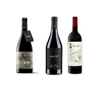vino Ribera del Duero ofertas 8000 Marqués de Burgos, Aalto Blanco de Parcela y Protos 27 pack tres botellas 75 cl