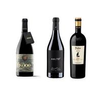 vino Ribera del Duero ofertas 8000 Marqués de Burgos, Aalto Blanco de Parcela y Protos Finca El Grajo Viejo pack tres botellas 75 cl