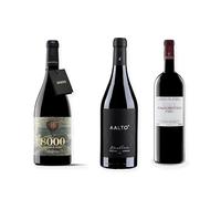 vino Ribera del Duero ofertas 8000 Marqués de Burgos, Aalto Blanco de Parcela y Tomás Postigo 3º Año pack tres botellas 75 cl