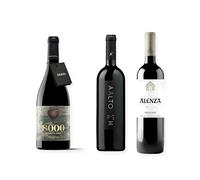 vino Ribera del Duero ofertas 8000 Marqués de Burgos, Aalto PS y Alenza Gran Reserva pack tres botellas 75 cl