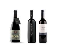 vino Ribera del Duero ofertas 8000 Marqués de Burgos, Aalto PS y Alonso del Yerro pack tres botellas 75 cl