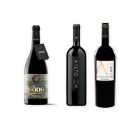 vino Ribera del Duero ofertas 8000 Marqués de Burgos, Aalto PS y Altamimbre pack tres botellas 75 cl