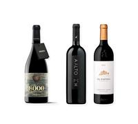 vino Ribera del Duero ofertas 8000 Marqués de Burgos, Aalto PS y Áster El Espino pack tres botellas 75 cl