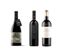 vino Ribera del Duero ofertas 8000 Marqués de Burgos, Aalto PS y Carmelo Rodero Raza pack tres botellas 75 cl