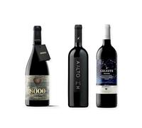 vino Ribera del Duero ofertas 8000 Marqués de Burgos, Aalto PS y Celeste Crianza pack tres botellas 75 cl