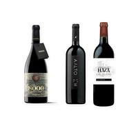 vino Ribera del Duero ofertas 8000 Marqués de Burgos, Aalto PS y Condado de Haza Reserva pack tres botellas 75 cl