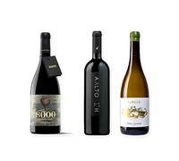 vino Ribera del Duero ofertas 8000 Marqués de Burgos, Aalto PS y Dehesa de los Canónigos Albillo Mayor pack tres botellas 75 cl