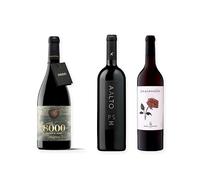 vino Ribera del Duero ofertas 8000 Marqués de Burgos, Aalto PS y Dehesa de los Canónigos Luzianilla Clarete pack tres botellas 75 cl