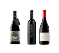 vino Ribera del Duero ofertas 8000 Marqués de Burgos, Aalto PS y Dominio de Atauta pack tres botellas 75 cl