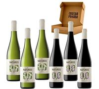 Vino Sin Alcohol - Pack 6 Botellas Mix Vino Tinto y Vino Blanco Sin Alcohol Torres - Natureo