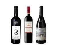 vino tinto 1848 2nd Generation Syrah, 200 Monges Tinto Reserva y 4kilos pack de tres botellas 75 cl