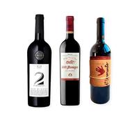 vino tinto 1848 2nd Generation Syrah, 200 Monges Tinto Reserva y 6º Elemento pack de tres botellas 75 cl