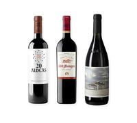 vino tinto 20 Aldeas, 200 Monges Tinto Reserva y 4kilos pack de tres botellas 75 cl