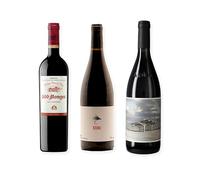 vino tinto 200 Monges Tinto Reserva, 3 Viñerones Sedal y 4kilos pack de tres botellas 75 cl