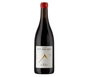VINO TINTO BULLAS LAVIA FINCA PASO MALO ECOLOGICO 2019 MEJOR VINO DE BULLAS PREMIOS AKATAVINO 2022