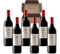 Vino Tinto Cune Crianza Nueva Añada - Envio 24 H - Pack 6 Botellas de Vino Rioja 75 cl - Mejor Selección ENOVINOS THE WINE BRAND