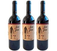 Vino Tinto Ecológico de Bobal con Crianza, Aromas Frutales y Notas de Madera, Ideal para Carnes, Guisos y Cocina Mediterránea | 3 botellas