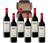 Vino Tinto Protos Roble Nueva Añada 2023 - Pack 6 Botellas de Vino Tinto 75 cl - Ribera del Duero - Mejor Selección ENOVINOS THE WINE BRAND