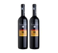 Vino Tinto Reserva Trasnocho de 75 cl - D.O. La Rioja - Bodegas Remirez Ganuza (Pack de 2 botellas)