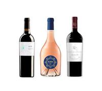 vino tinto Ribera del Duero Arzuaga Crianza Ecológico, Elalba de Emilio Moro y Pago de los Capellanes Crianza pack de 3 botellas 75 cl
