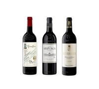 vino tinto Ribera del Duero Protos 27, Arzuaga Crianza y Matarromera Crianza pack de 3 botellas 75 cl