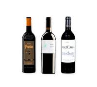 vino tinto Ribera del Duero Protos 9 Meses, Arzuaga Crianza Ecológico y Arzuaga Reserva pack de 3 botellas 75 cl
