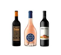 vino tinto Ribera del Duero Protos 9 Meses, Elalba de Emilio Moro y Emilio Moro Vendimia Seleccionada pack de 3 botellas 75 cl