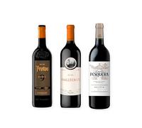 vino tinto Ribera del Duero Protos 9 Meses, Malleolus y Pesquera Reserva pack de 3 botellas 75 cl