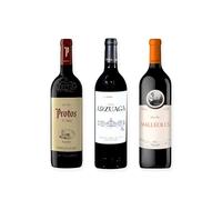 vino tinto Ribera del Duero Protos Reserva 5º Año, Arzuaga Reserva y Malleolus pack de 3 botellas 75 cl
