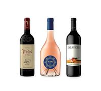 vino tinto Ribera del Duero Protos Reserva 5º Año, Elalba de Emilio Moro y Emilio Moro Vendimia Seleccionada pack de 3 botellas 75 cl