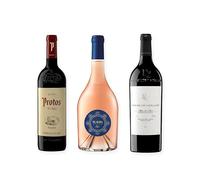 vino tinto Ribera del Duero Protos Reserva 5º Año, Elalba de Emilio Moro y Pago de los Capellanes Reserva pack de 3 botellas 75 cl