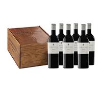 Vino Tinto Rioja Alta de Finca Altos de Corral Crianza en Bodegas Corral, Uva Tempranillo, Añada 2017 (Caja para regalar de 6 botellas 75cl)