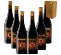 Vino Tinto - Teso La Monja - Almirez Crianza 2022 DO Toro | Tinta de Toro | Crianza 14 meses en barrica | 75 cl | España | 14,5 % vol- Pack 6 Botellas 75cl