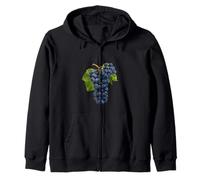 Vino Uvas Fruta Fresca Sudadera con Capucha