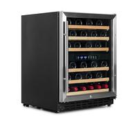 Vinobox 132 Glass Stainless Steel Wine Cellar 50 Bottles