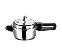 Vinod Olla a presión de acero inoxidable, tapa exterior, 2 litros, para cocina doméstica
