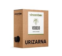 Vinoenbox - Vino blanco Verdejo Bag in Box 15 Litros | Caja de vino con grifo, Conservación óptima, práctico y sostenible, Perfecto para consumo diario (equivale a 20 botellas)