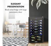 Vinomatica 36 Uno nevera para vinos 95L Panel de control táctil 85W 4-18 °C Klarstein