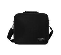 VINOPIE Funda de transporte duradera para copas de vino, funda de viaje con inserciones de espuma EVA para copas de vino (copas de vino no incluidas), Black, Zalto&Spiegelau, Personalizable