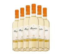 Vinos Sanz Clásico Rueda Joven 75 cl Vino blanco (Caja de 6 Botellas de 75 cl)