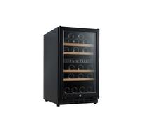 Vinoteca 32 botellas vinobox 40 gc 2t negro de libre instalación o encastrable dos zonas de temperatura