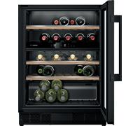 Bosch Serie 6 KUW21AHG0 enfriador de vino Integrado Negro 44 botella(s)