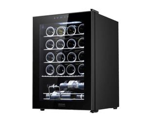 Vinoteca Cecotec 00122 GrandSommelier 2050 Black Compressor 20 botellas Panel Táctil Silenciosa Negro
