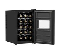 Cecotec A01_EU01_100135 enfriador de vino Nevera de vino termoeléctrico Independiente Negro 15 botella(s)