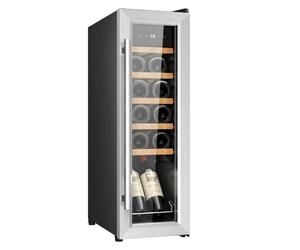 Vinoteca Cecotec Bolero GrandSommelier 1250 CoolWood 12 botellas Touch LED Clase G