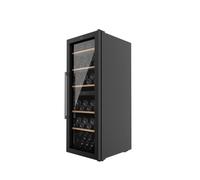 Vinoteca Dual 77 Botellas con Compresor y Luz LED para Vinos Tintos y Blancos de Cecotec