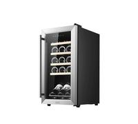 Vinoteca Inoxidable de 15 Botellas con Control Táctil y Enfriamiento Silencioso de Cecotec