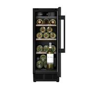 Bosch KUW20VHF0 enfriador de vino Nevera de vino Integrado Negro 21 botella(s)