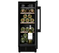 Bosch KUW20VHF0 enfriador de vino Nevera de vino Integrado Negro 21 botella(s)
