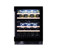 Vinoteca Integrable Dunavox 60 cm Flow DAUF-39.121DB 39 Botellas Negro